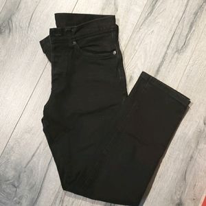 H&M black denim jeans